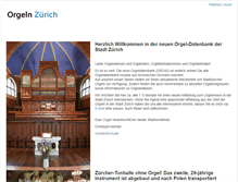 Tablet Screenshot of orgel-zh.ch
